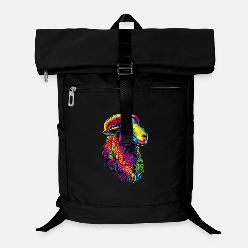 Schaf Lamm Schäfchen Hausschaf Schäfer Süße Schafe Laptop-Rucksack 