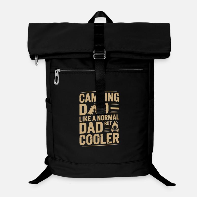 Papa Camping Décontracté et Élégant Sac à dos ordinateur