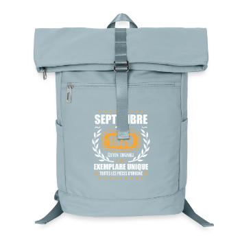 September 1979 Unikat - September 1979 - Laptop-Rucksack  - Eisblau - Vorne