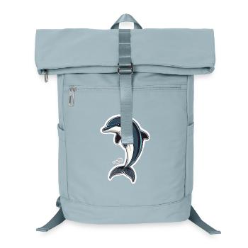 Dolphin - Laptop Backpack - ice blue - Front