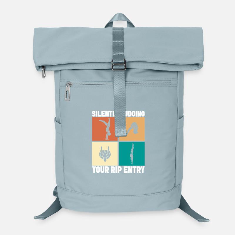 Kunstspringen Turmspringer Sprungbrett Laptop-Rucksack 
