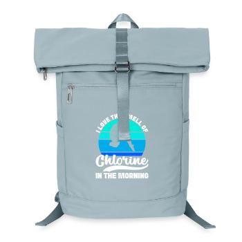 Diving diving board - Laptop Backpack - ice blue - Front