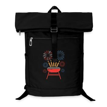 Pitmaster BBQ Skewers Independence Day 4th of - Laptop Backpack - black - Front