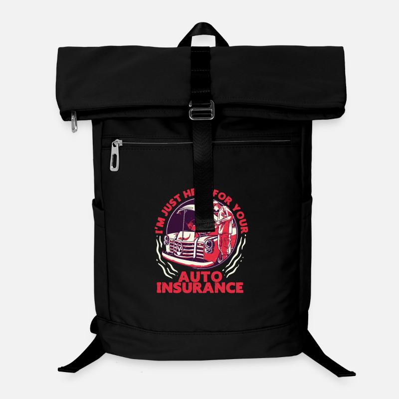 Versicherungsmakler Autoversicherung Laptop-Rucksack 