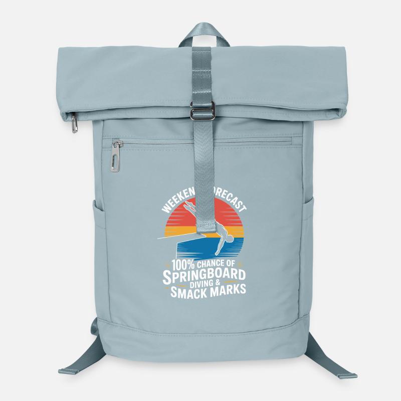 Kunstspringen Turmspringer Sprungbrett Laptop-Rucksack 