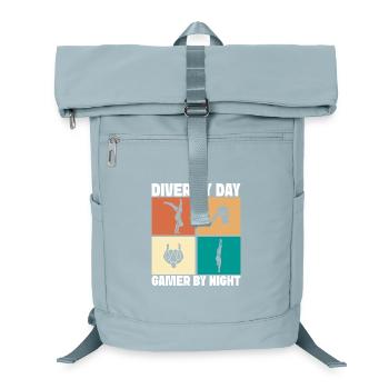 Diving diving board - Laptop Backpack - ice blue - Front