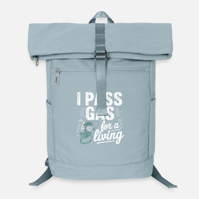Motivierende Pflegekraft Grafik Laptop-Rucksack 