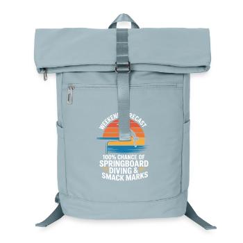 Diving diving board - Laptop Backpack - ice blue - Front