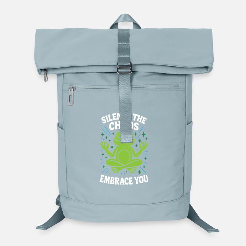 Bring Das Chaos Zum Schweigen Umgib Dich Laptop-Rucksack 