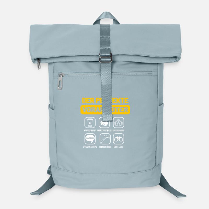 Der perfekte Vorarbeiter Polier Baustelle Bau Laptop-Rucksack 