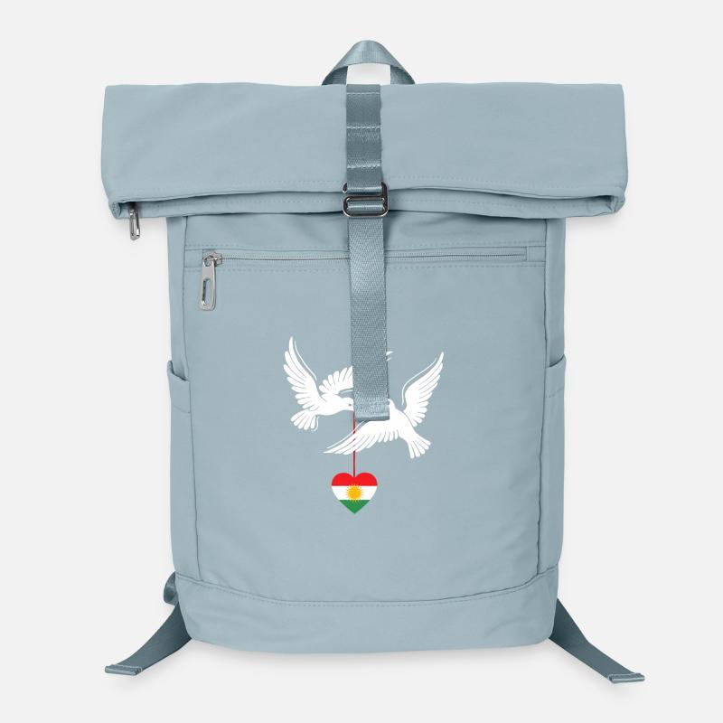 Kurdistan Kurden mit kurdischer Flagge Laptop-Rucksack 