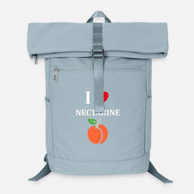 Design Illustration de Pêche à la Nectarine Sac à dos ordinateur