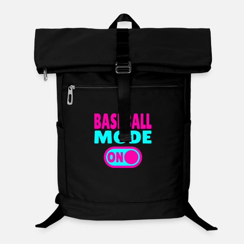 Baseball Mode ON – For Players & Real Fans Laptop Backpack