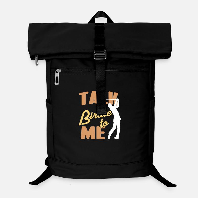 Parle-moi Birdie, jeu de mots de golf coquin et humour Sac à dos ordinateur