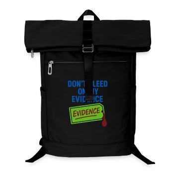 Chimiste médico-légal, Laboratoire criminel, Toxicologie - Sac à dos ordinateur - noir - Devant