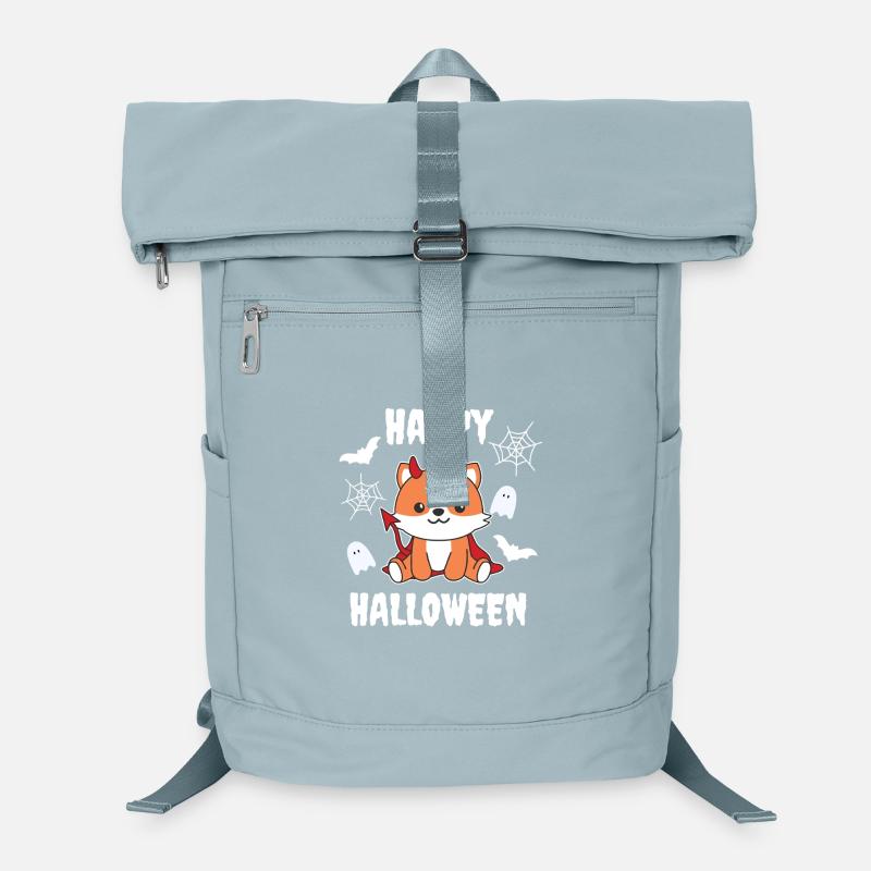 Costume de diable Fox Happy Halloween Sac à dos ordinateur