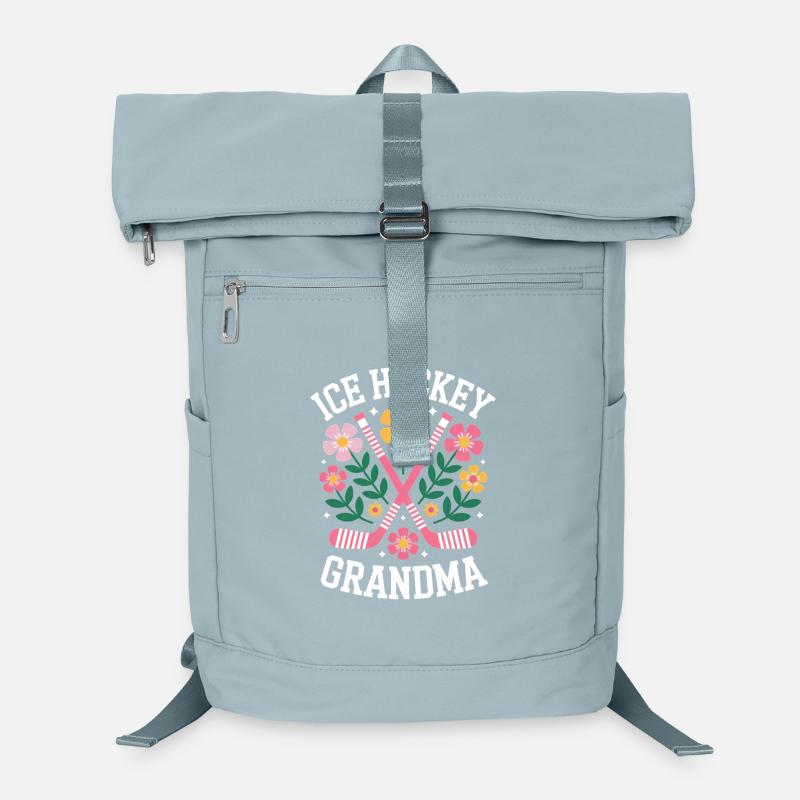 Eishockey Spruch Oma Eishockey Geschenk Laptop-Rucksack 