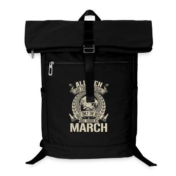 Emblème de la Marche de l'Aigle - Sac à dos ordinateur - noir - Devant