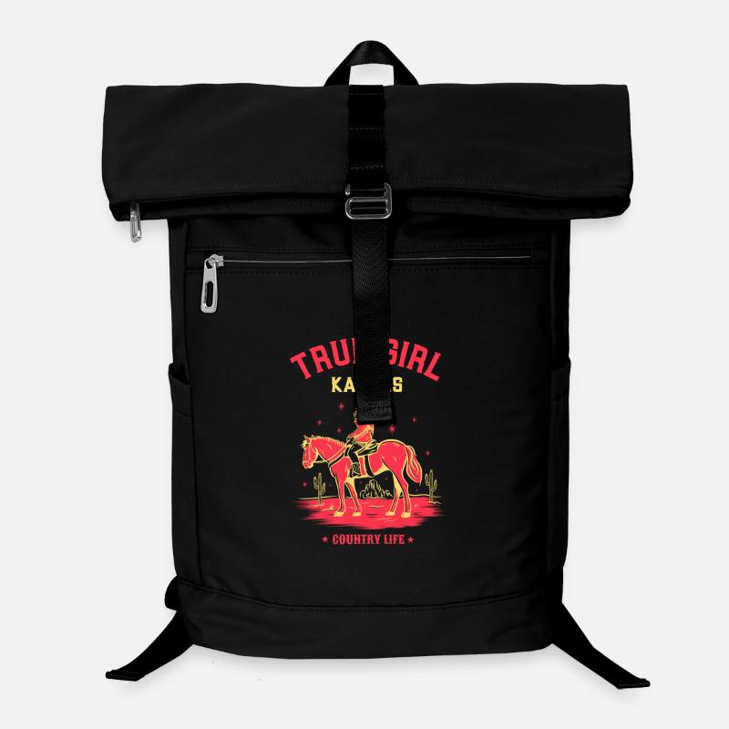 ECHTES KANSAS-MÄDCHEN Laptop-Rucksack 