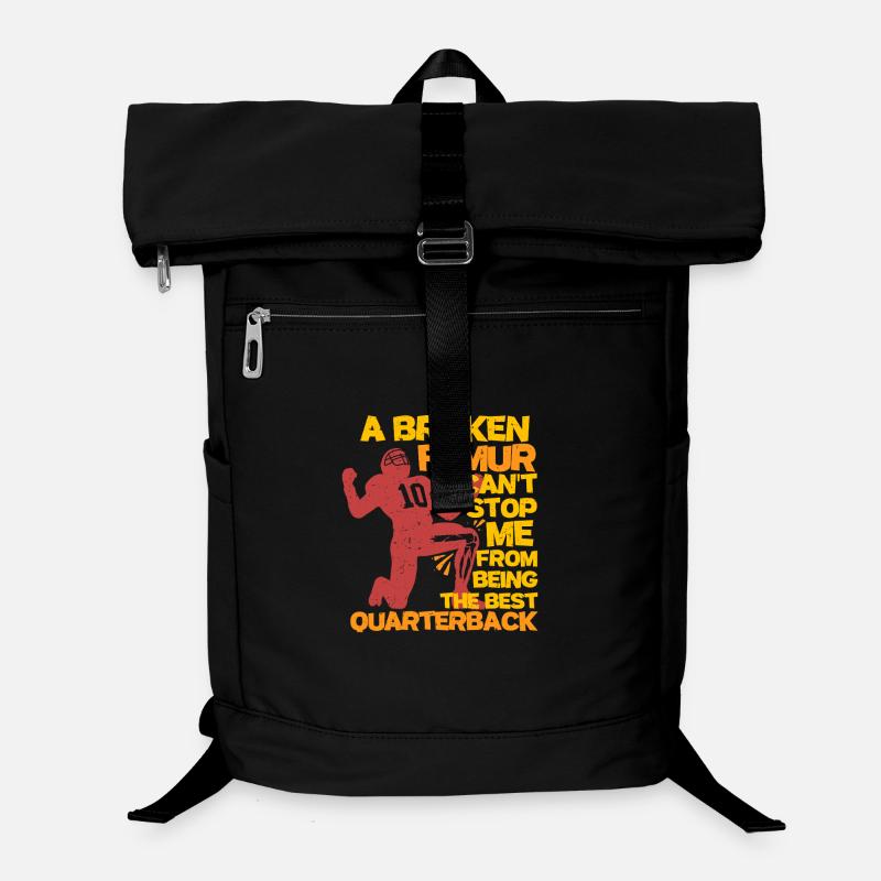 Broken leg Broken femur Quarterback Laptop Backpack
