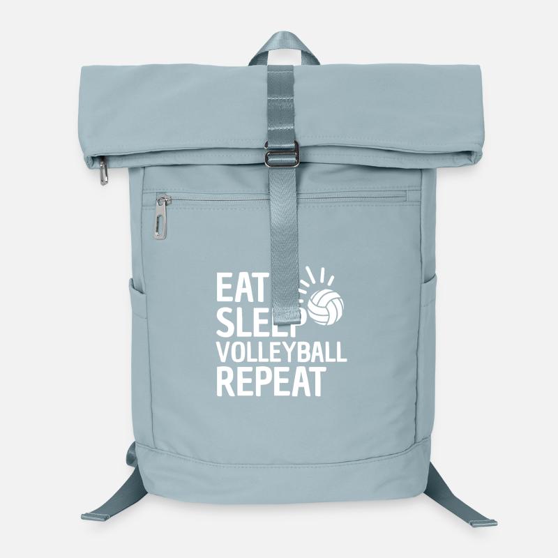 Eat Sleep Volleyball Repeat Laptop-Rucksack 