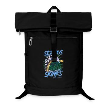Serious About Blue Tongue Skinks Since 1970 - Laptop Backpack - black - Front