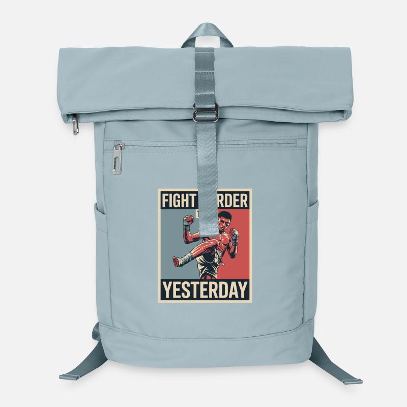 Martial Arts Motivational Design Laptop Backpack