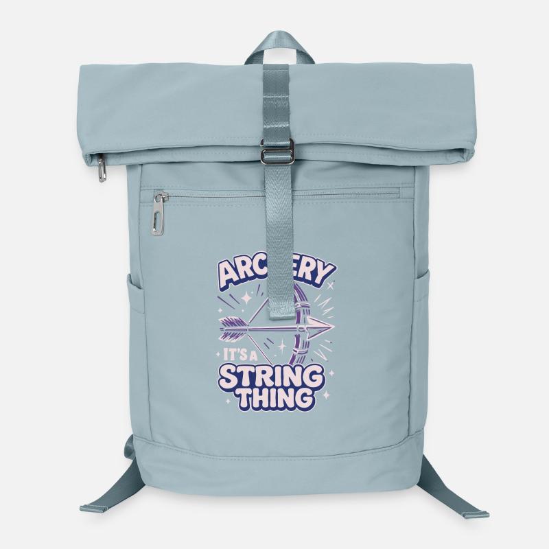 Tir à l'arc Une question d'archer de corde d'arc Sac à dos ordinateur