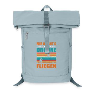 Drohnenpilot Zubehör Drohnen Pilot Drohne Geschenk - Laptop-Rucksack  - Eisblau - Vorne