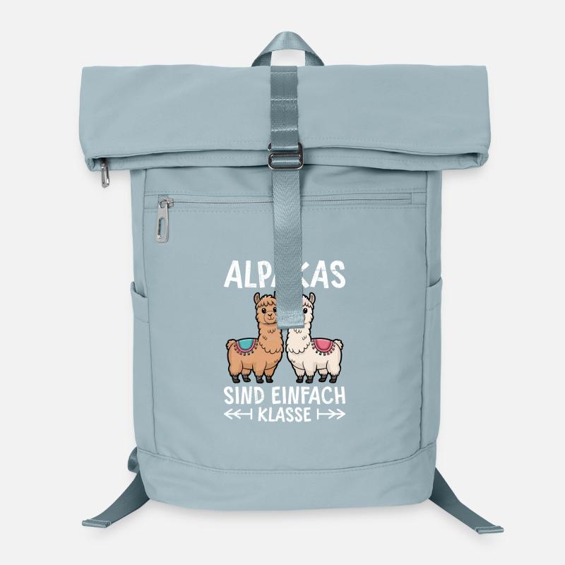 Alpaca Fan ALPACAS ARE JUST GREAT Funny Laptop Backpack