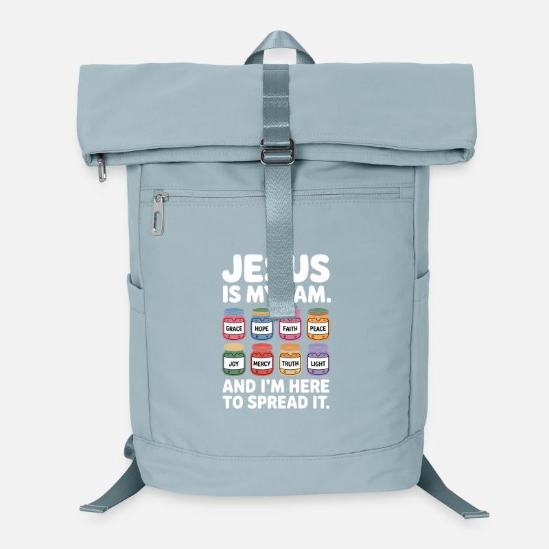  Jesus Ist Mein Ding – Verbreite Liebe, Hoffnung, Laptop-Rucksack 