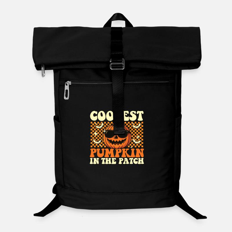 Coolster Kürbis Im Patch Halloween Laptop-Rucksack 