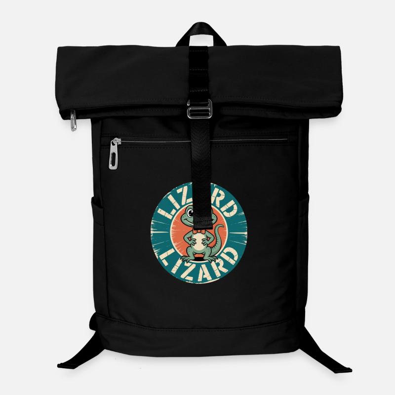 Lézard Mème Drôle Ambiance Weirdcore Sac à dos ordinateur