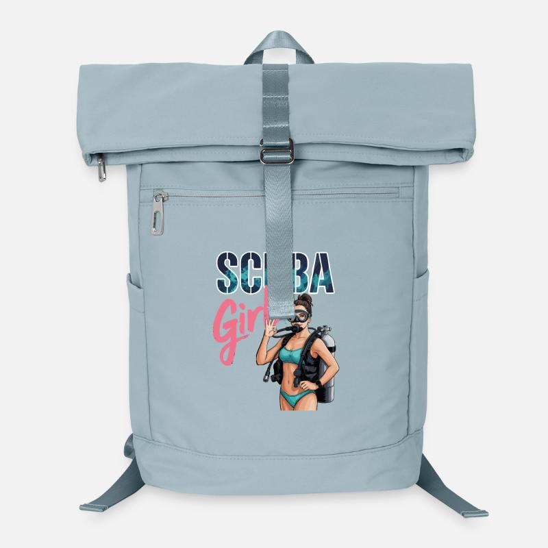 Conception de plongée sous-marine pour fille Sac à dos ordinateur