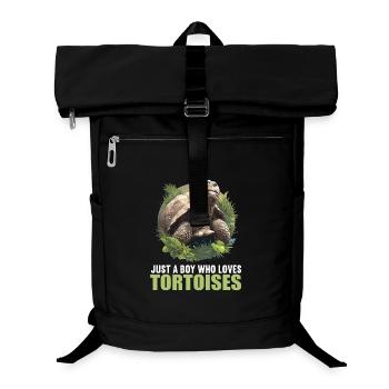 Landschildkröten Landschildkröte - Laptop-Rucksack  - Schwarz - Vorne