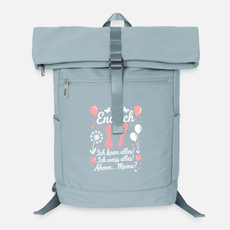Endlich 17 Geburtstag 17 Jahre Geschenk Mädchen Laptop-Rucksack 