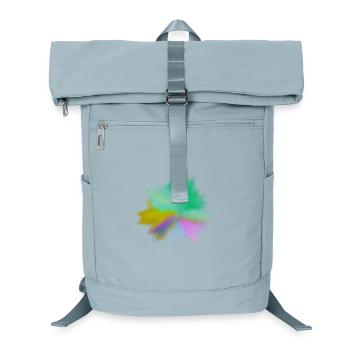 Watercolor Explosion - Laptop Backpack - ice blue - Front