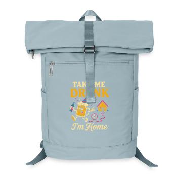 Take me drunk, I'm home - Laptop Backpack - ice blue - Front