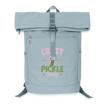 concombre Fraue Crazy Pickle Lady Dire - Sac à dos ordinateur - bleu glacier - Devant