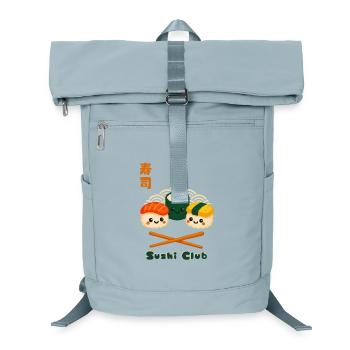 Kawaii Sushi Club Japan Design - Laptop-Rucksack  - Eisblau - Vorne