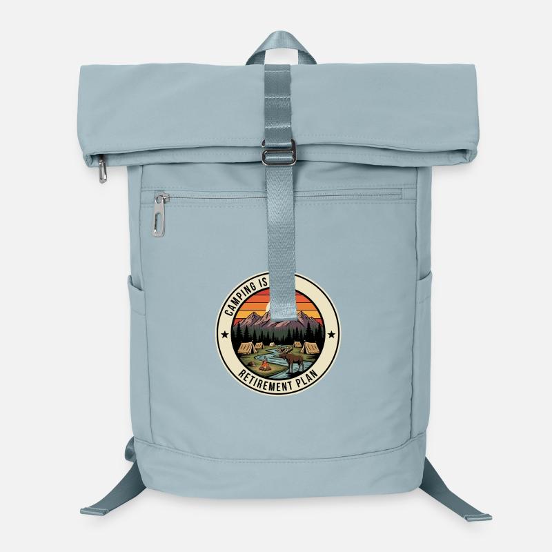 Retiree Camping Retirement Plan Laptop-Rucksack 