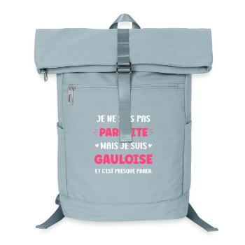 Gauloise pas parfaite mais fière - Sac à dos ordinateur - bleu glacier - Devant