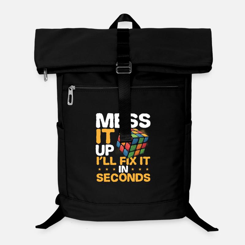  Durcheinander Ich Werde Es In Sekunden -puzzle Laptop-Rucksack 
