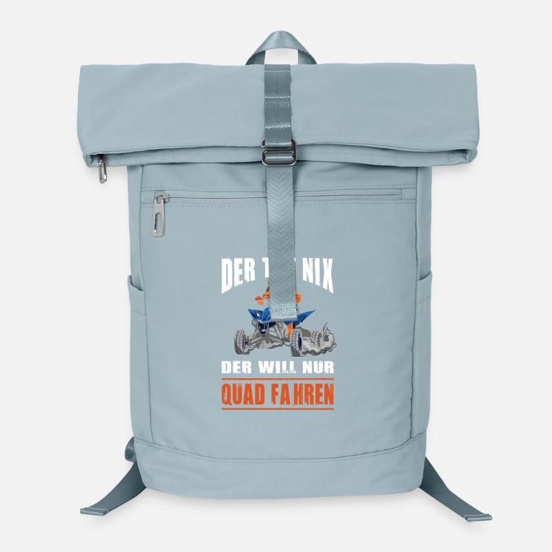 Der Tut Nix Der Will Nur Quad Fahren Quadfahrer Laptop-Rucksack 