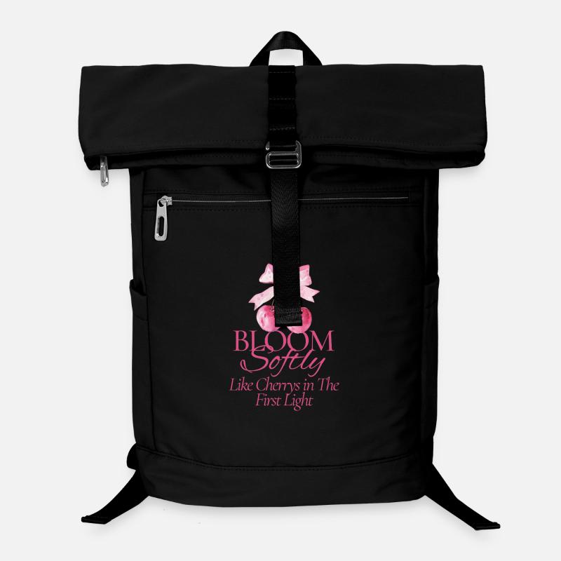 Drôle de cerises et cerises acides Cadeau - Sac à dos ordinateur - noir