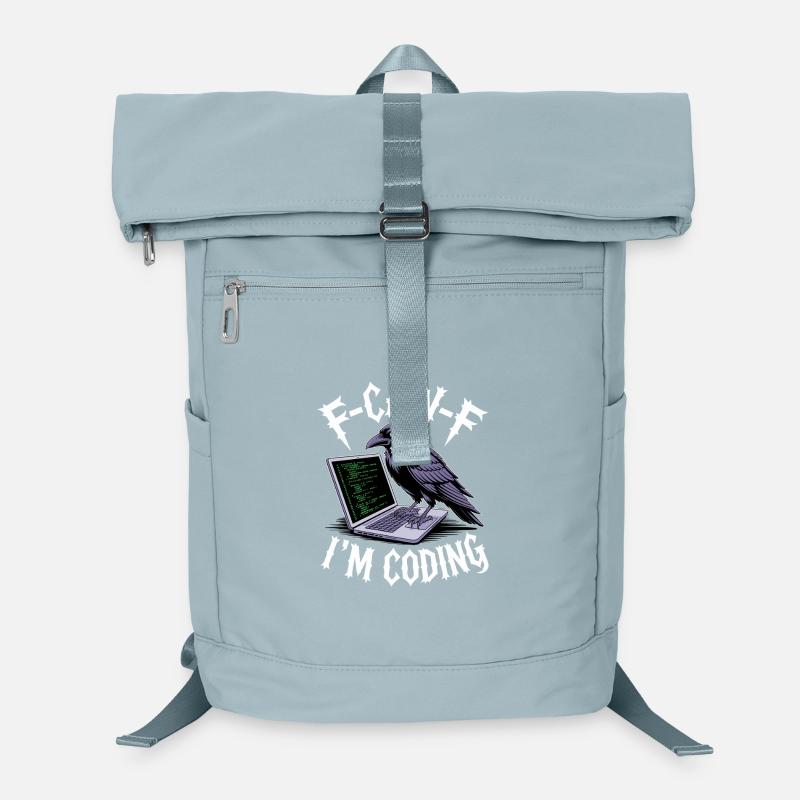 F-Caw-F I’m Coding Laptop-Rucksack 