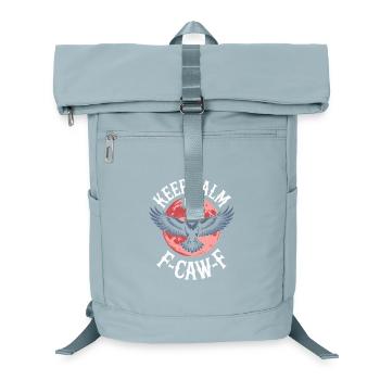 Gardez votre calme et envolez-vous - Sac à dos ordinateur - bleu glacier - Devant