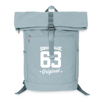 63 Geburtstag - Laptop-Rucksack  - Eisblau - Vorne
