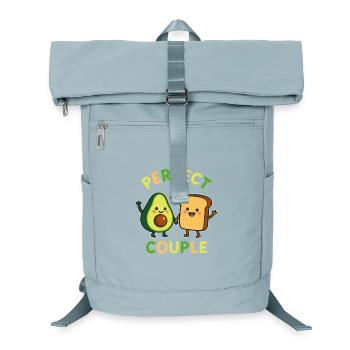 Perfect Couple Avocado and Toast Love - Laptop Backpack - ice blue - Front