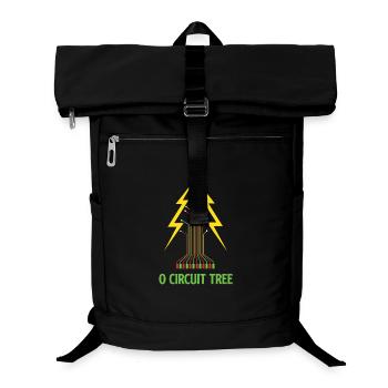 O Ingénieur électricien de Noël de l’arbre de circuit - Sac à dos ordinateur - noir - Devant